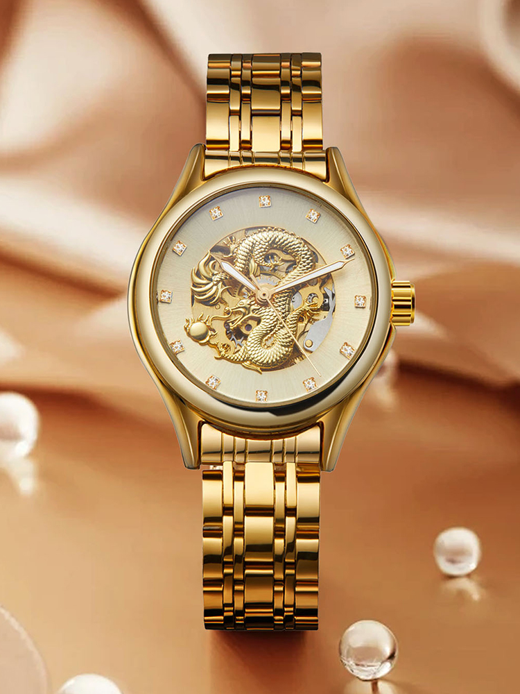 High Jewelry Watches - T-WINNER Orologio da donna drago di