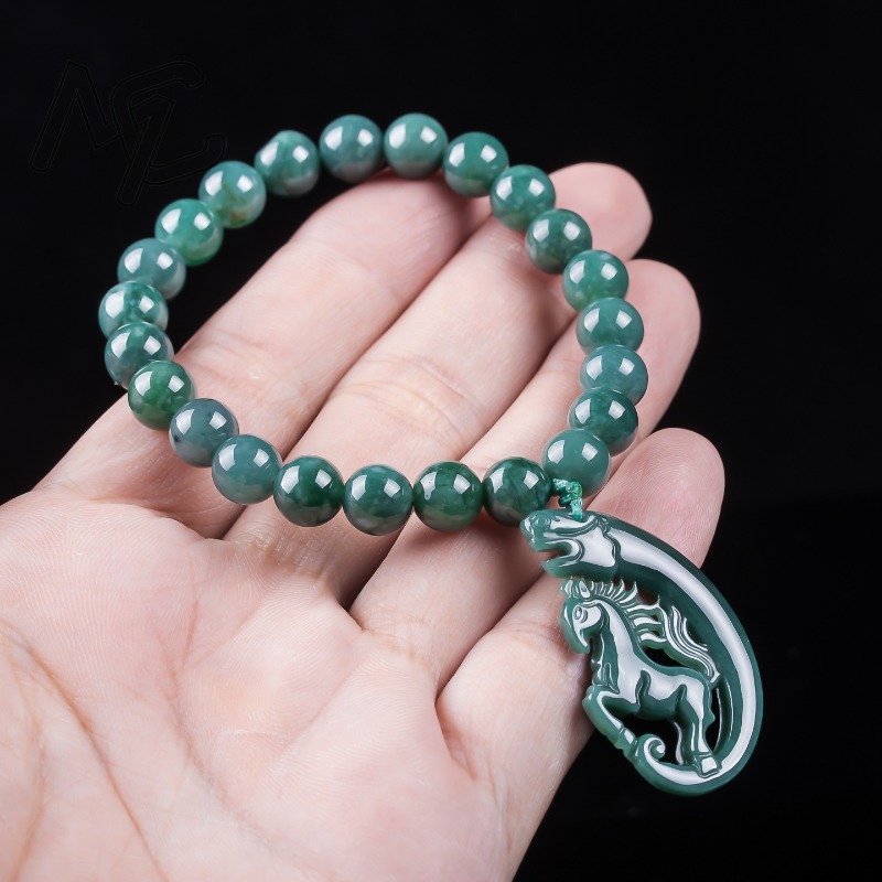 Bracciale in Giada Naturale Bl - Jewelry & Watches Sp Z Oo Janów Lubelski recensione e prezzo