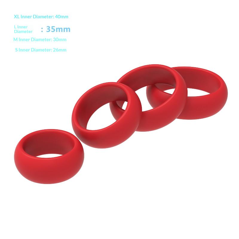 Set di 4 Anelli per Pene in Si - Couple Ring Set recensione e prezzo