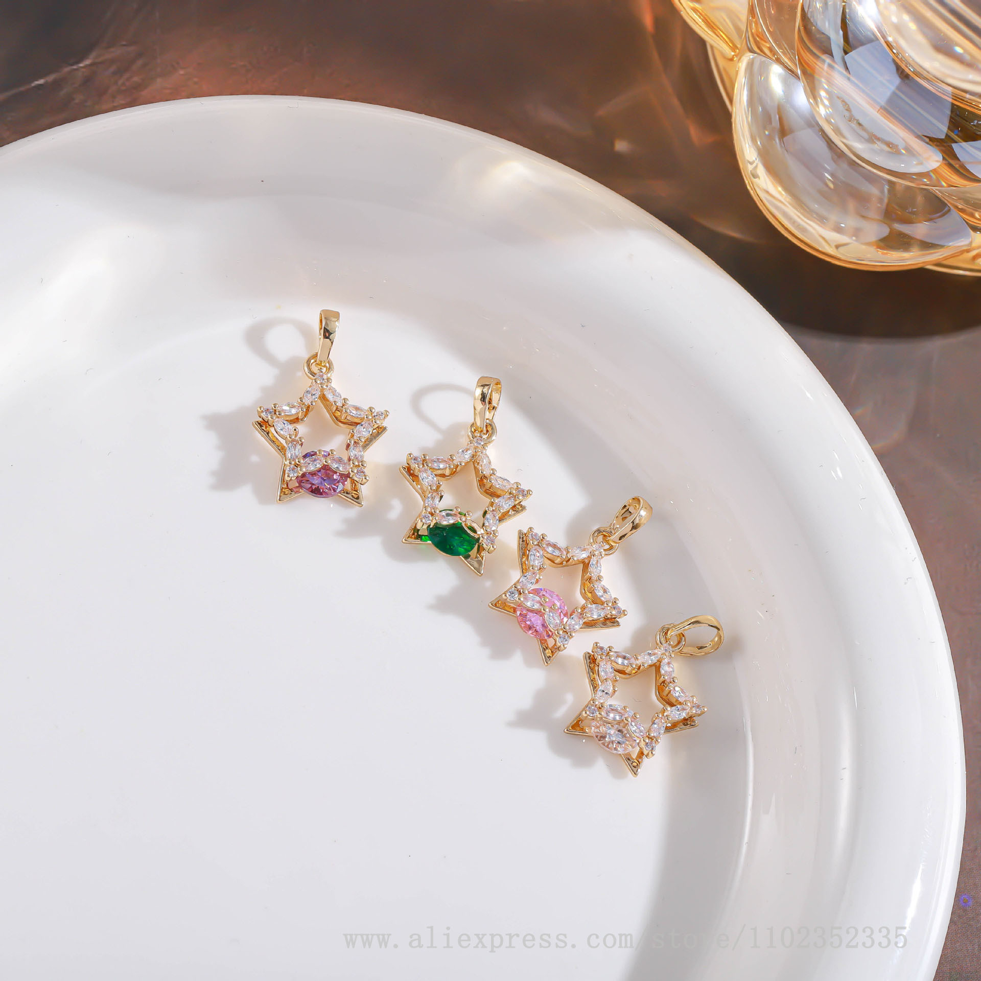 10 pz/borsa New fashion diamon - Diamond Stud Earrings recensione e prezzo