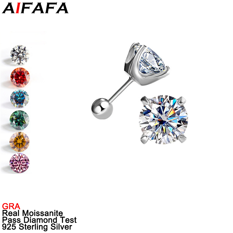 Orecchini Moissanite da 1/2 ca - Diamond Stud Earrings recensione e prezzo