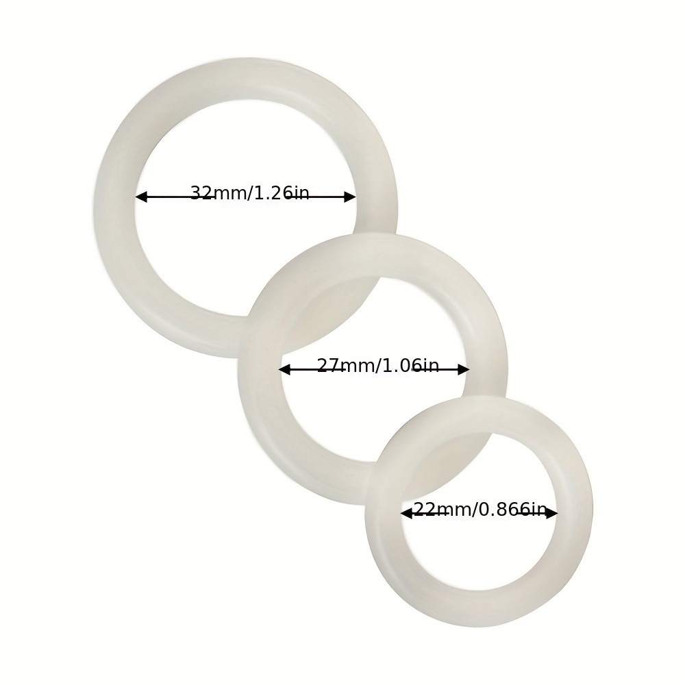 Set di 3 anelli per pene in si - Couple Ring Set recensione e prezzo