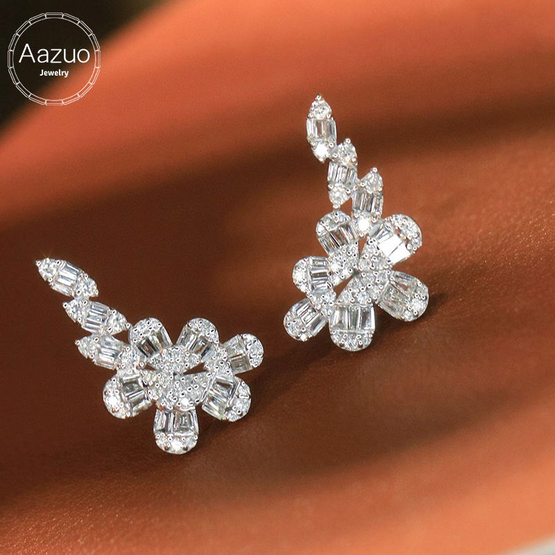Aazuo Gioielli Raffinati in Or - Diamond Stud Earrings recensione e prezzo