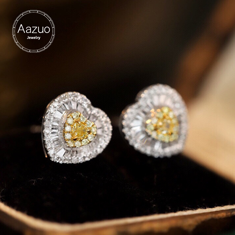 Aazuo Reale 18K Oro Bianco Sol - Diamond Stud Earrings recensione e prezzo