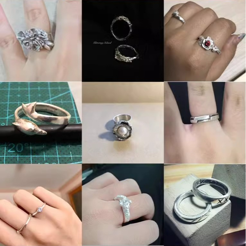 Borsa in materiale per la crea - Couple Ring Set recensione e prezzo