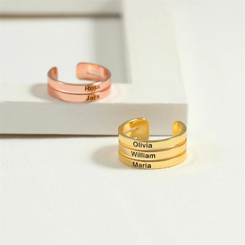 Personalizzato in acciaio inos - Couple Ring Set recensione e prezzo