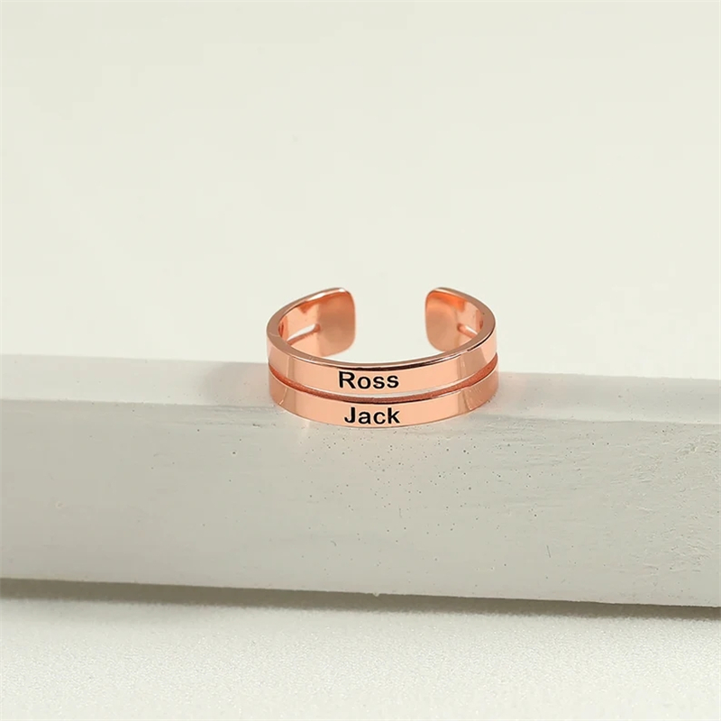 Personalizzato in acciaio inos - Couple Ring Set recensione e prezzo